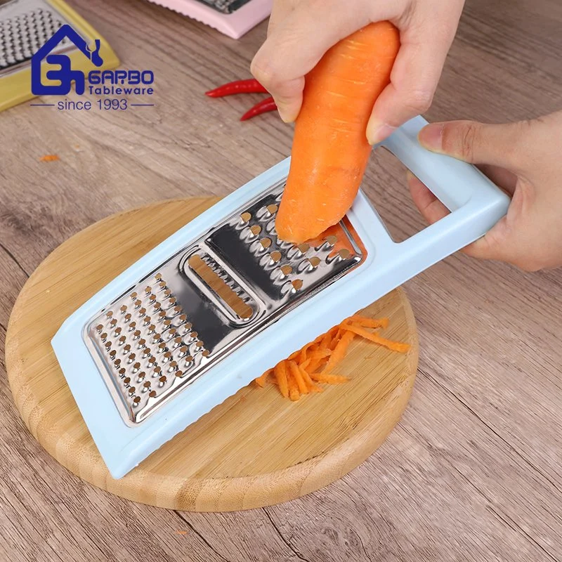 Factory Stainless Steel Cheese Shredder Lemon Vegetable Grater for Kitchen