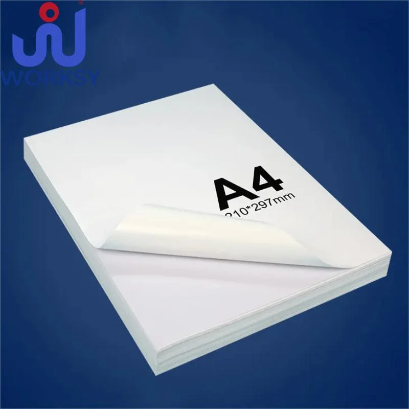 Inkjet Printable Self-Adhesive Sticker Matte Photo Paper A4 108g128g