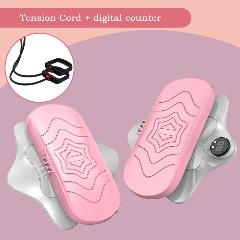 Massage sain à la taille du disque de torsion Twist taille carte avec le trou de corde Accesorise Yoga