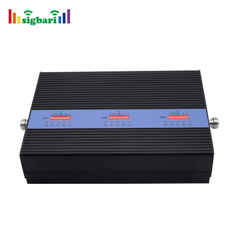 Sigbari Low Interference 900 2100 2600 2g 3G 4G Tri Band Repeater Smart Mobile Signal Booster