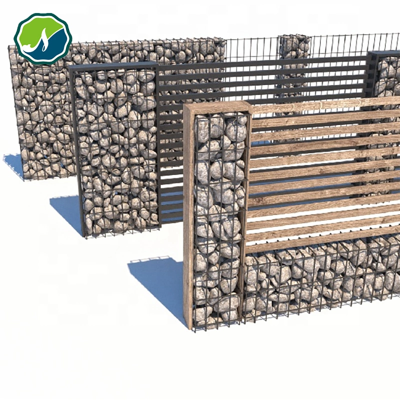 Home Garden Stone Cage Wall / Gabion Box Retaining Wall Factory Price