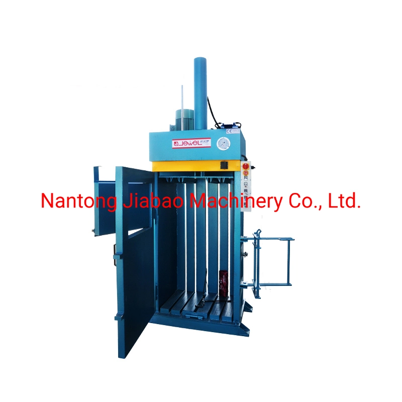 Factory Direct Good Performance Vertical Hydraulic Paper Baler Packing Machine for Recycling Waste Corrugated Paper/Plastic Film/Carton Box with Electric Button