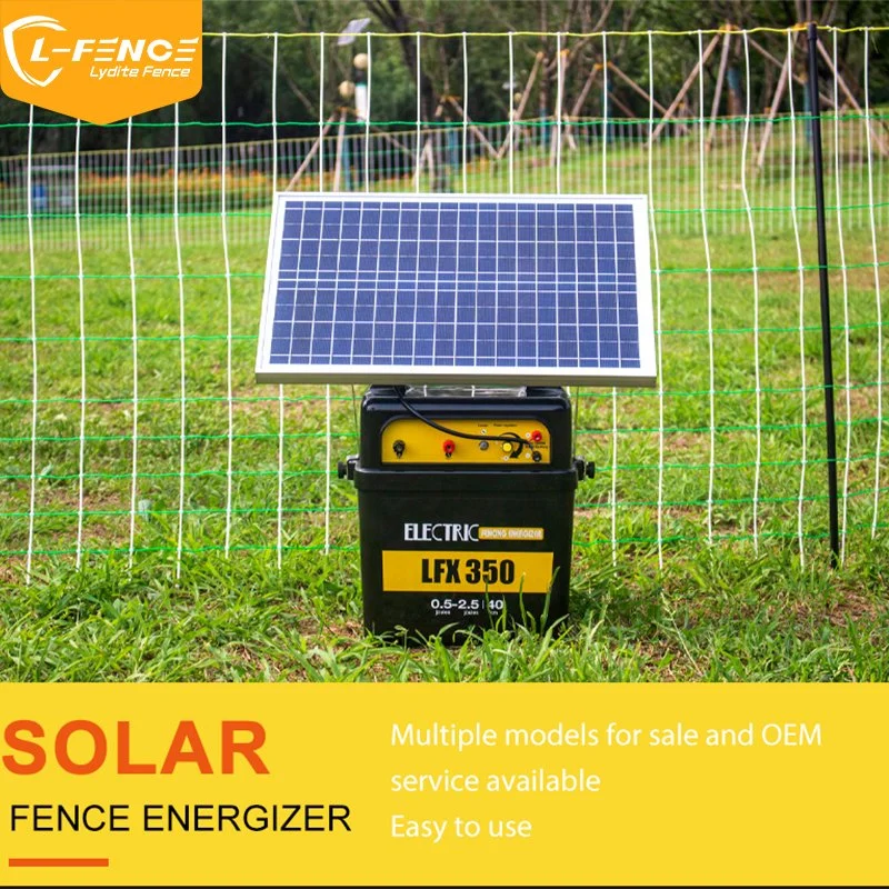 Lydite OEM 12kv Solar Panel Electric Fence Energizer for Farm Using