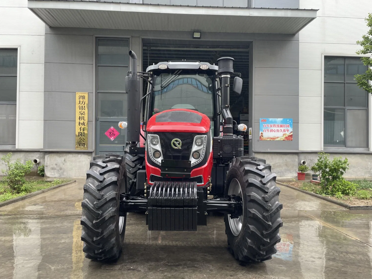 Agri Tracking 300HP 4X4 Rad Gehen Landmaschinen Landwirtschaftliche Traktoren Mit AC-Kabine