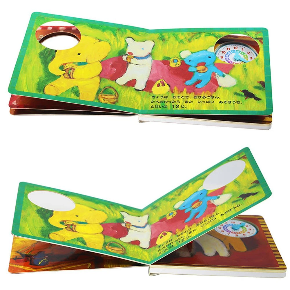 Fast Batch Printing Children Soft Book Encyclopedia Printing Children&prime; S Board Book Printing