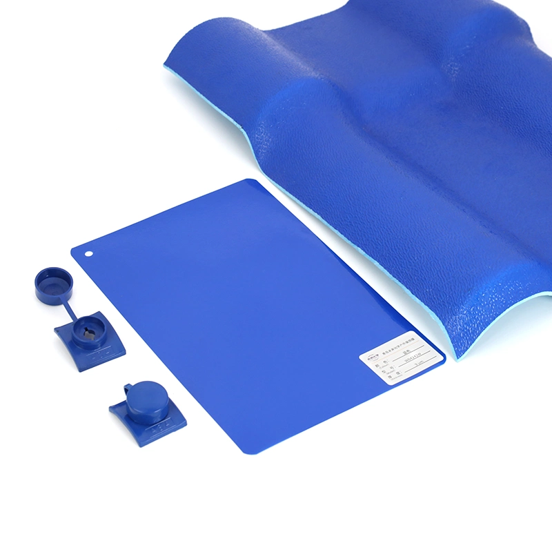 PMMA Co-Extrusion Kunststoff Blue Film ASA für PVC Dachziegel Produktionsrohmaterial