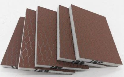 140*115*5mm Aluminium Oxide (Alox) Sandpaper Sponge Block for Eletronics/Car