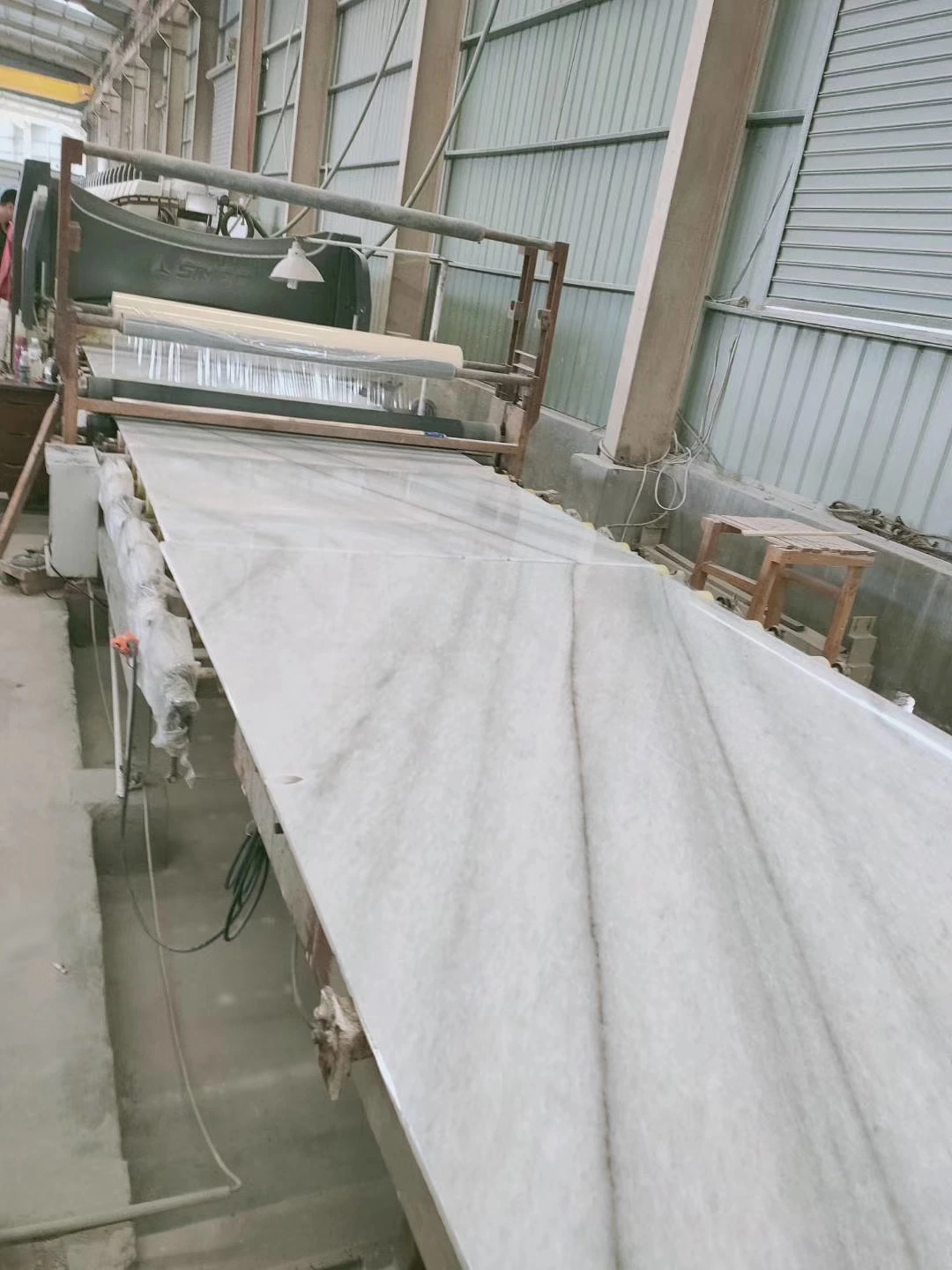 Polished Columbia White Marble/Good Quality White Marble/Slab