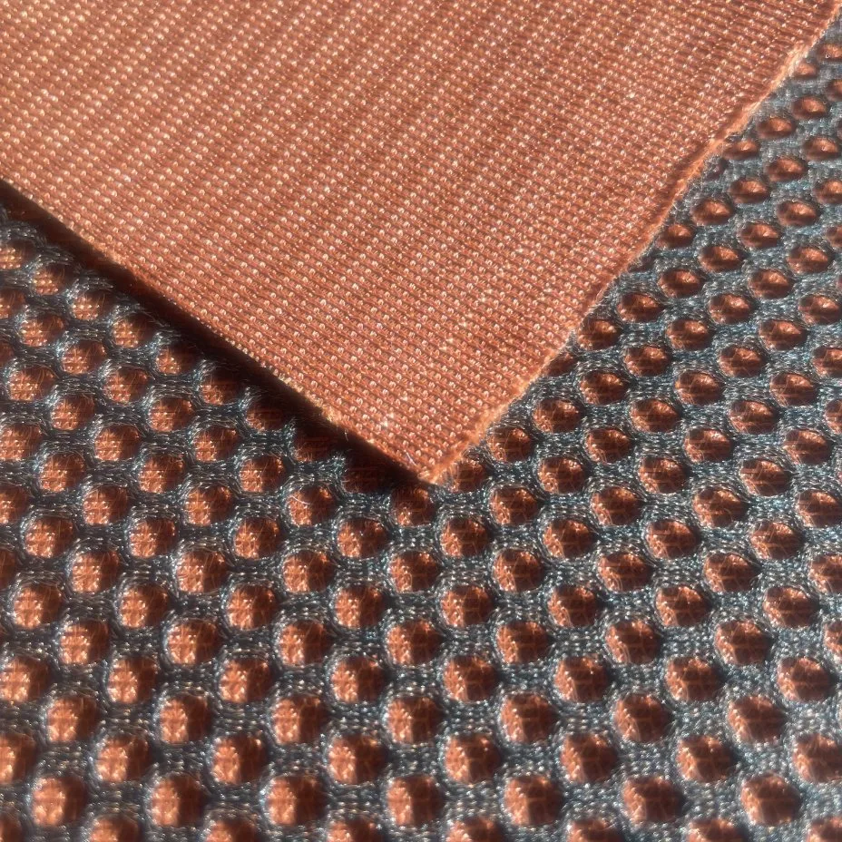 3D Mesh Eyelet Car Ceiling Fabric for Bedding Furniture Shoes Upholstery Fabric