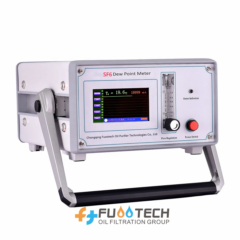 Fuootech FT-Ld Portable Sf6 Gas Analyzer Sf6 Gas Dew Point Test Instrument