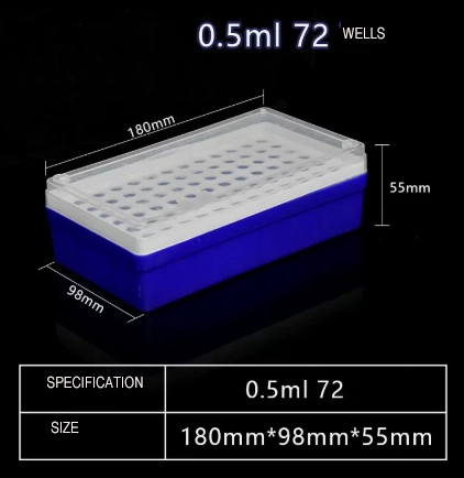 PP Material 0,5ml 1,5ml Zentrifugenröhrchen Box Hersteller Laborgeräte Pw-926