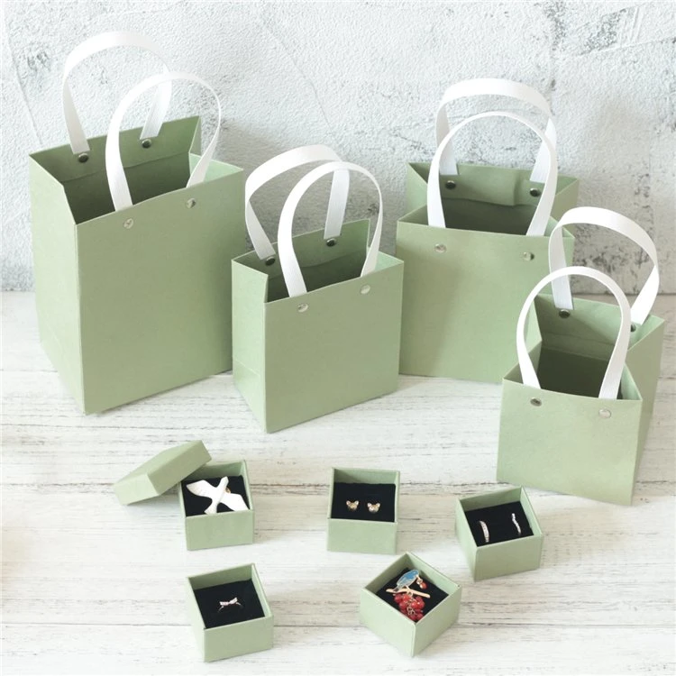 Jewelry Paper Bag and Paper Box Packaging for Jewelry