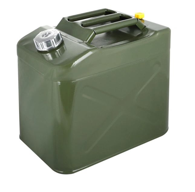 Metal Jerry Can with Aluminum Cap / Metal Jeep Can