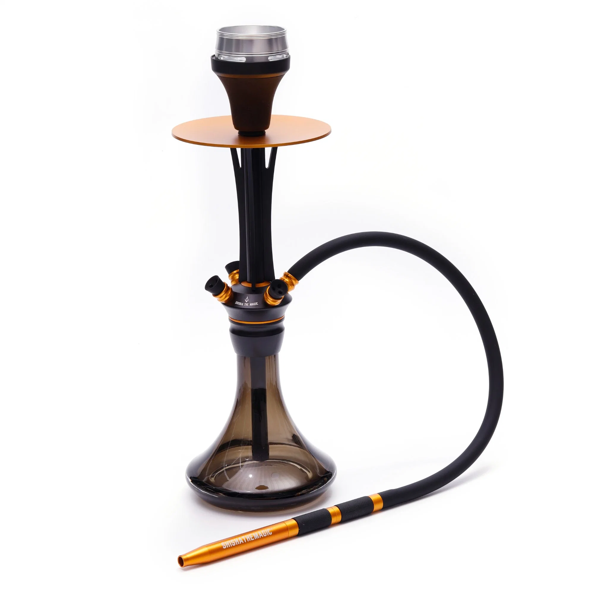 Mini Size Premium Khalil Mamoon Bulkhookah Modern Aluminum Hookah Shisha