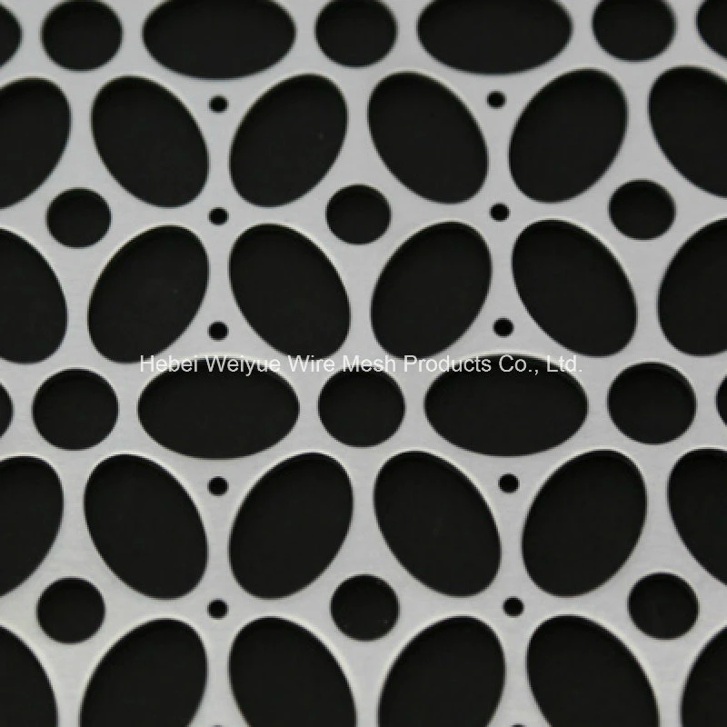 Decorative 304 Stainless Steel Chemical Etching Perforated Sheet/Panels for Ceiling