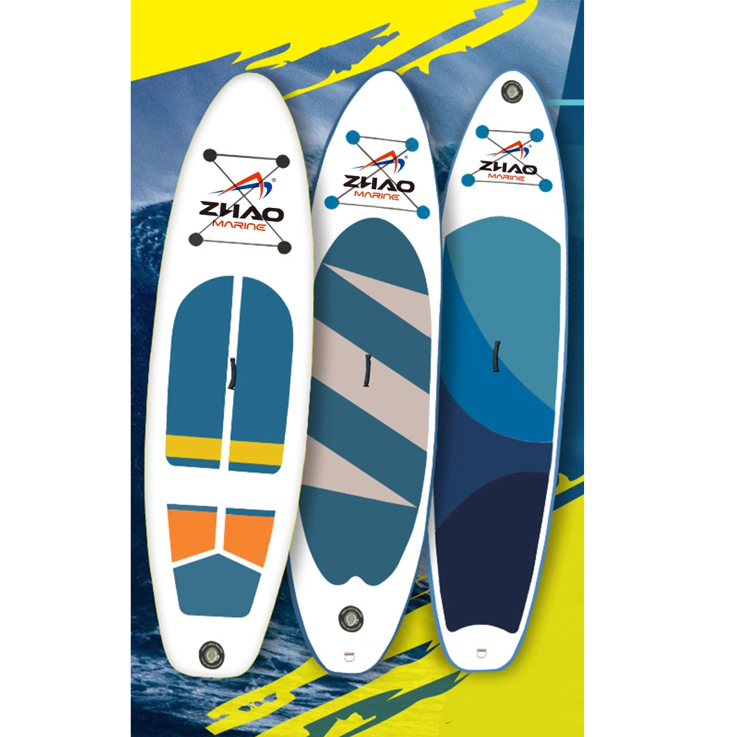 Inflable de deportes de agua tablas de surf capota de lona Stand Up Paddle Borad de Ocio