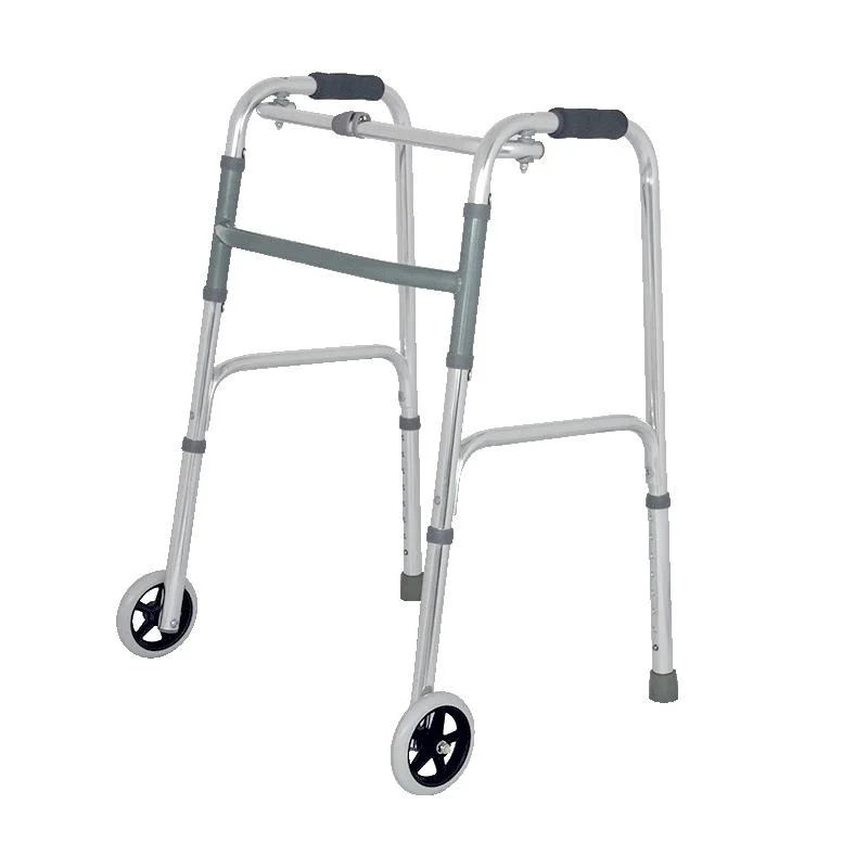 Mn-Wa001 Medical Rehabilitation Rollator Walker Adult Gait Training Walking Aid with Aluminum Frame