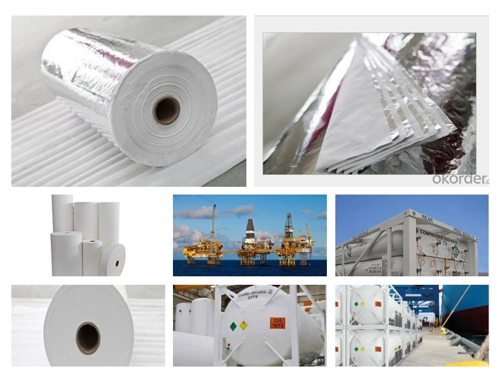 1800mm Low Thermal Conductivity Fiberglass Cryogenic Insulation for ISO Container