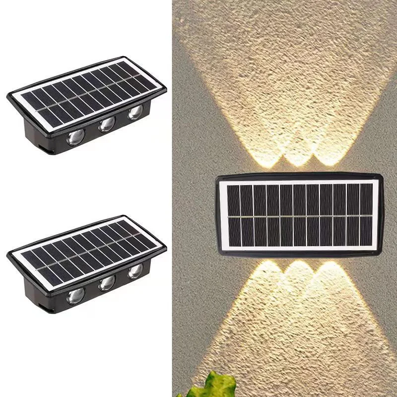 Solar Wall Lamp Outdoor Garden Light Wall Washer LED Lights