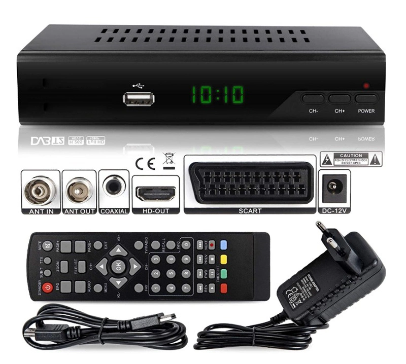 Smart digital Full HD sintonizador DVB-T2 Scart