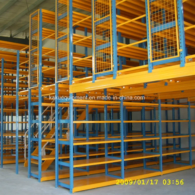 Rack Mezzanine de aço para armazenagem em Depósito Industrial