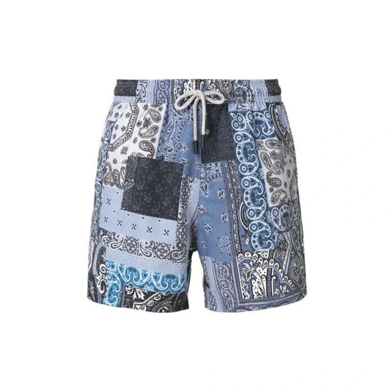 Custom Sizes Swimming Trunk Wholesale/Supplier Plus Size Sublimated Beach Short