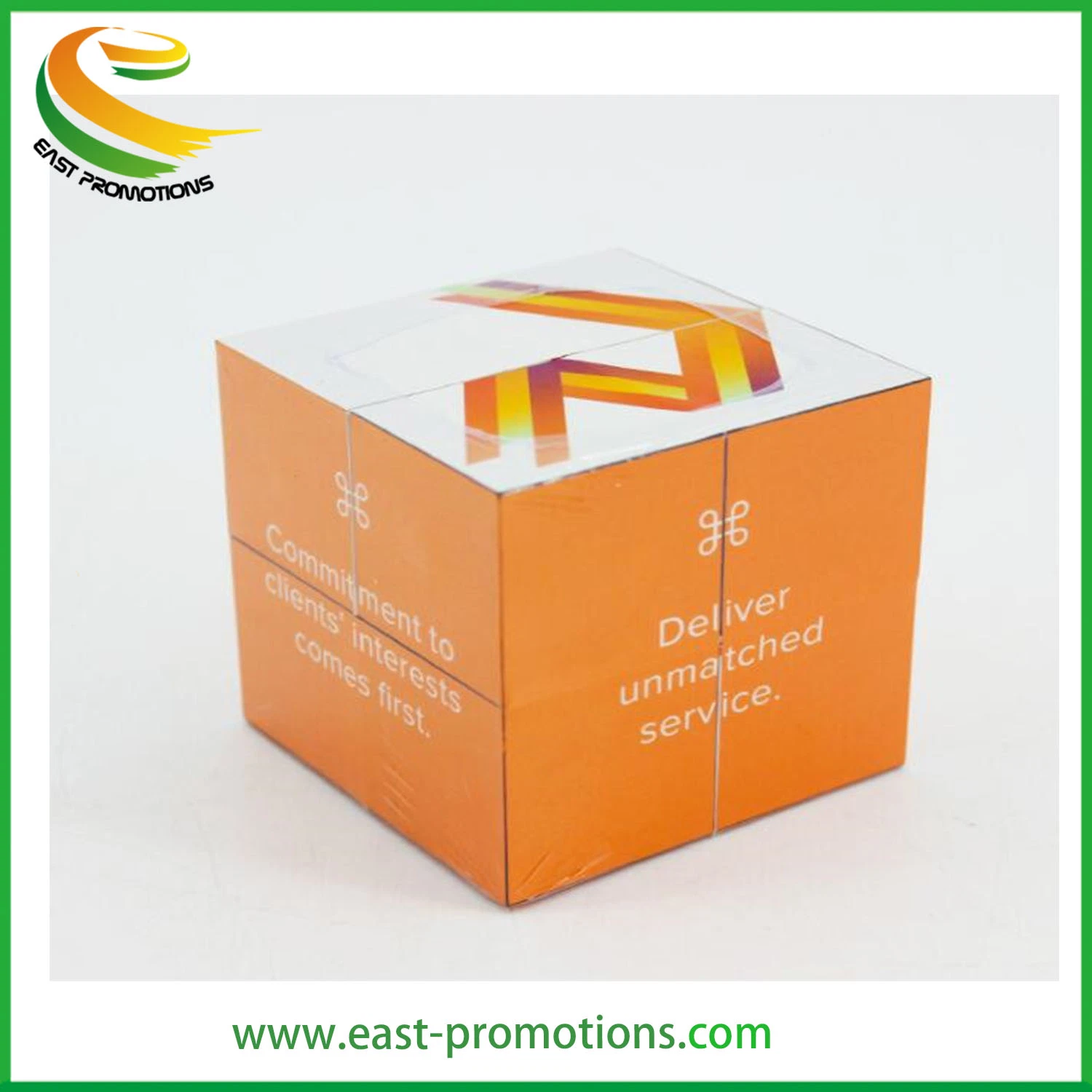 Custom Full Color Print Advertising 3D Foldable Magic Cube for Promotional Gifts