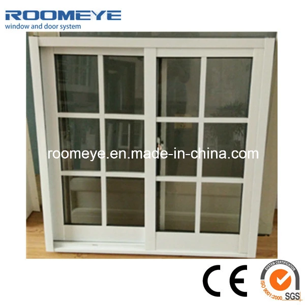 Factory Price Customized High quality/High cost performance  Double Glass Aluminium/Aluminum Alloy Profile Sliding Window with Grill