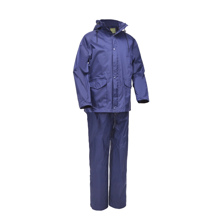 Nylon impermeable impermeable transpirable de traje de lluvia