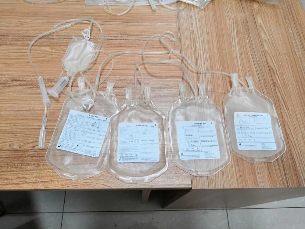Различные возможности одноразовый мешок для переливания крови крови мешок для сбора семян
