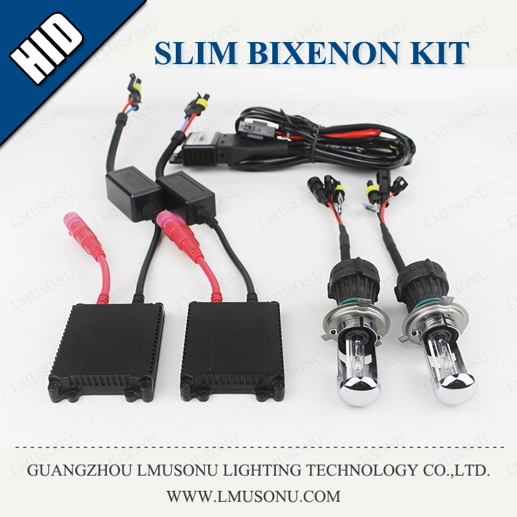 1063 Slim Luces Bixenon HID Kit H4 AC 35W