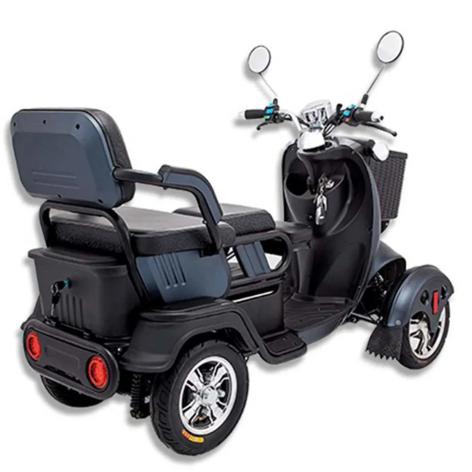 Electric Mobility Handicapped Scooter for Disabled Elderly Foldable Light Weight 4 Wheel Mobility Scooter