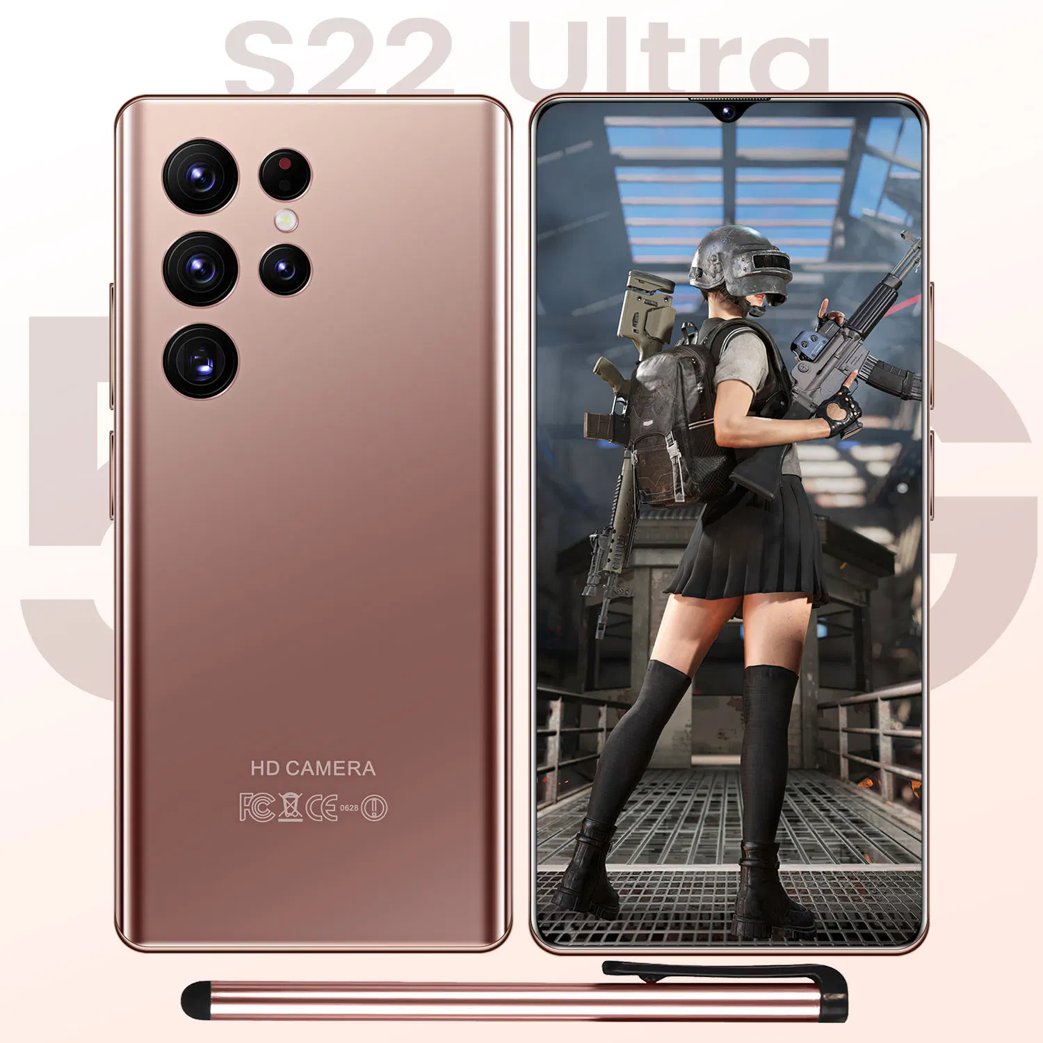 2023 S22+ Ultra Original 5g Dual SIM Business Gaming Smartphone