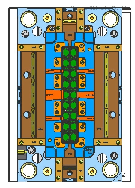 Plastic Injection Mold Customized Precision Mold 3 Plate Mold for Auto Parts