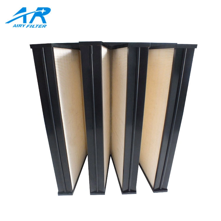 V-Bank Industrial Filter with Longer Service Life and Factory Price