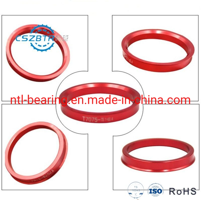 Hochwertiger Auto Red Aluminium Oxide Hub Center Ring 73,1mm Bis 54,1mm