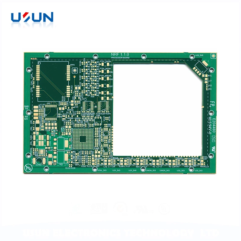 Multilayer Smoke Detector Electronic Circuit Rigid-PCB Factory