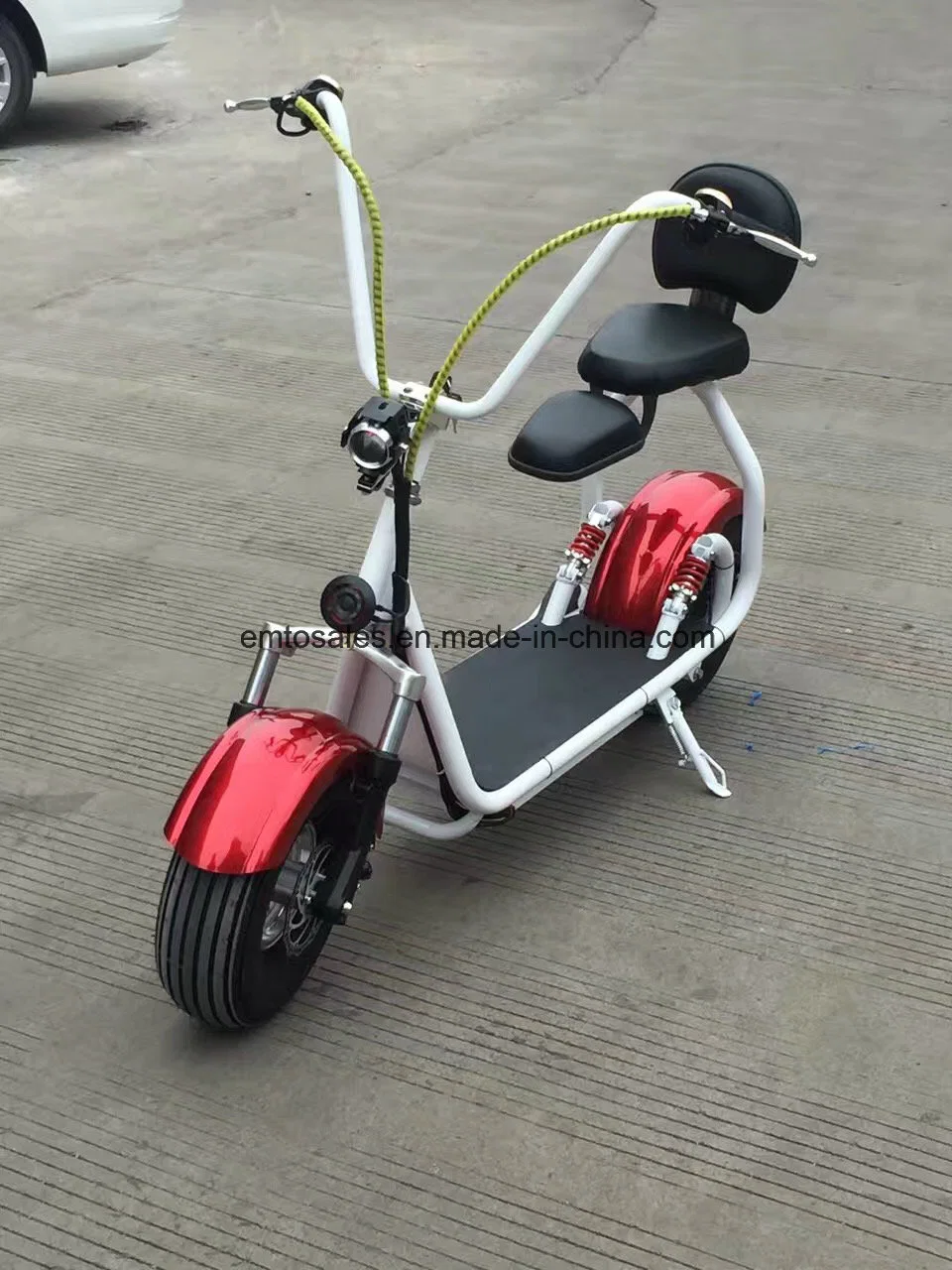 2016 La moda de Citycoco Scooter eléctrico de 2 ruedas, Adulto motocicleta eléctrica