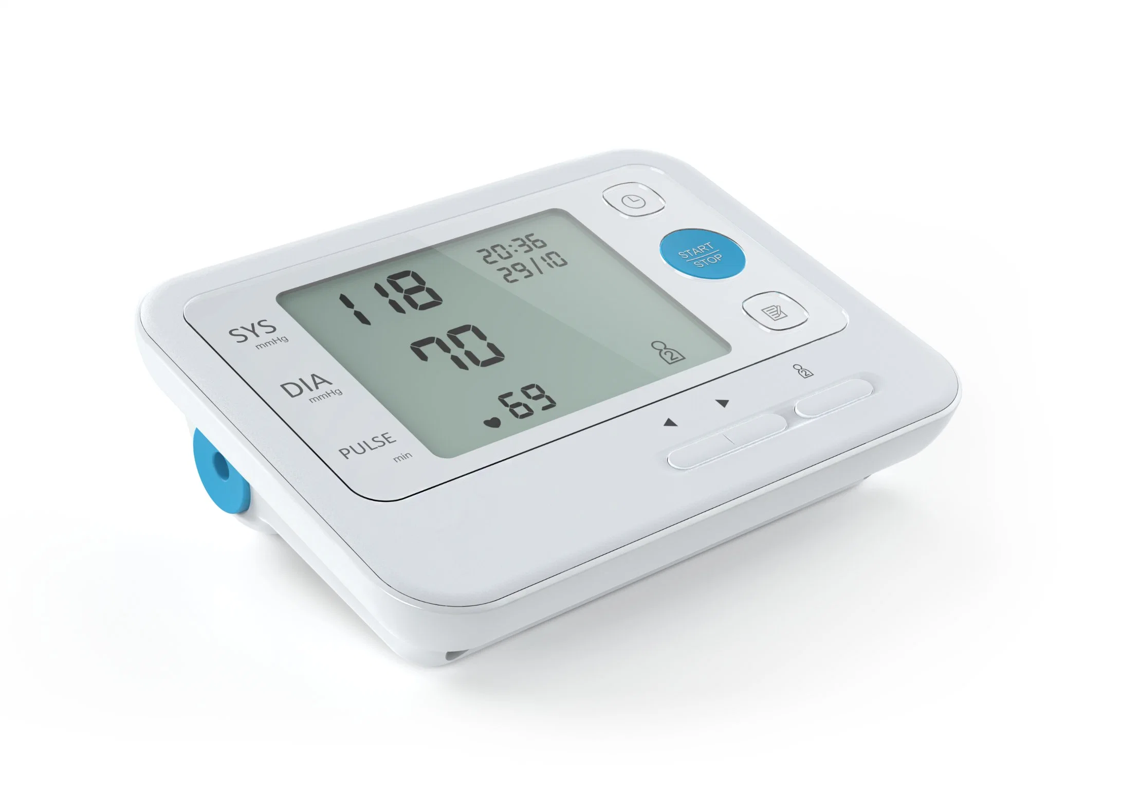 Mn-Bp002 médical automatique Santé à domicile moniteur de pression artérielle électronique Avec fonction vocale, moniteur de pression artérielle à affichage numérique