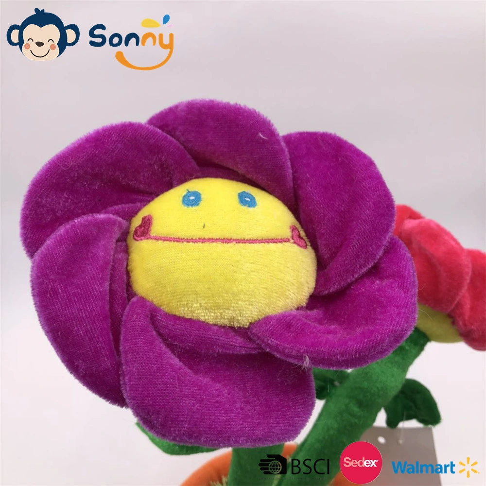 Wholesale/Supplier Musical Dancing Flower Plush Toy