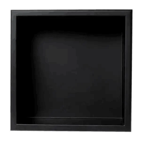 10% off Hot Sale Black Color High End Wall Cabinet Niche Handmade Steel Painting Home Decor Niche