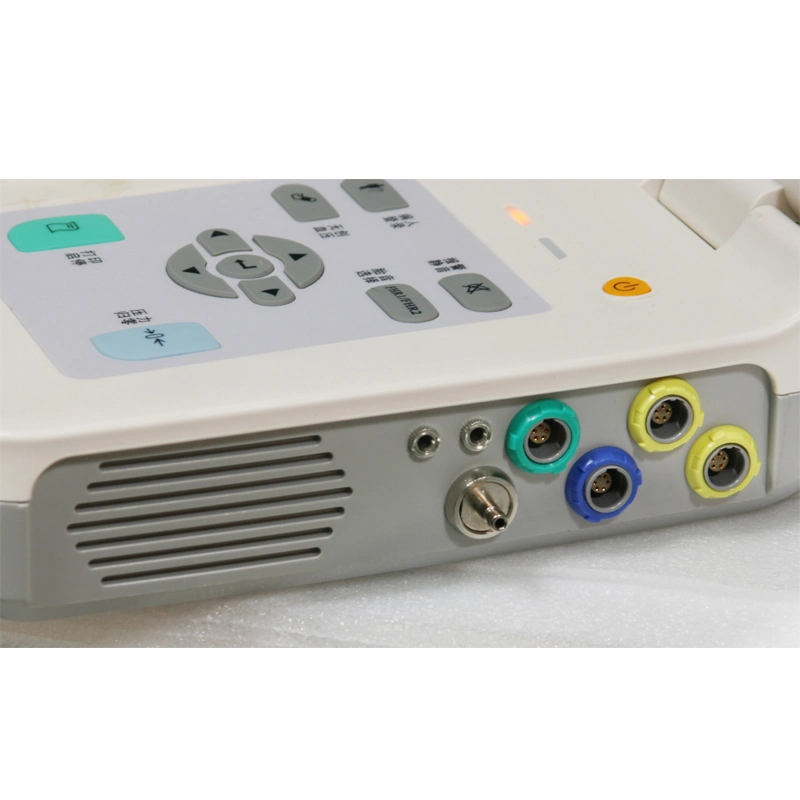 Medical Equipment 10.4inch Screen Fetal Heart Rate Monitor Ctg Machine with Bulit-in Printer