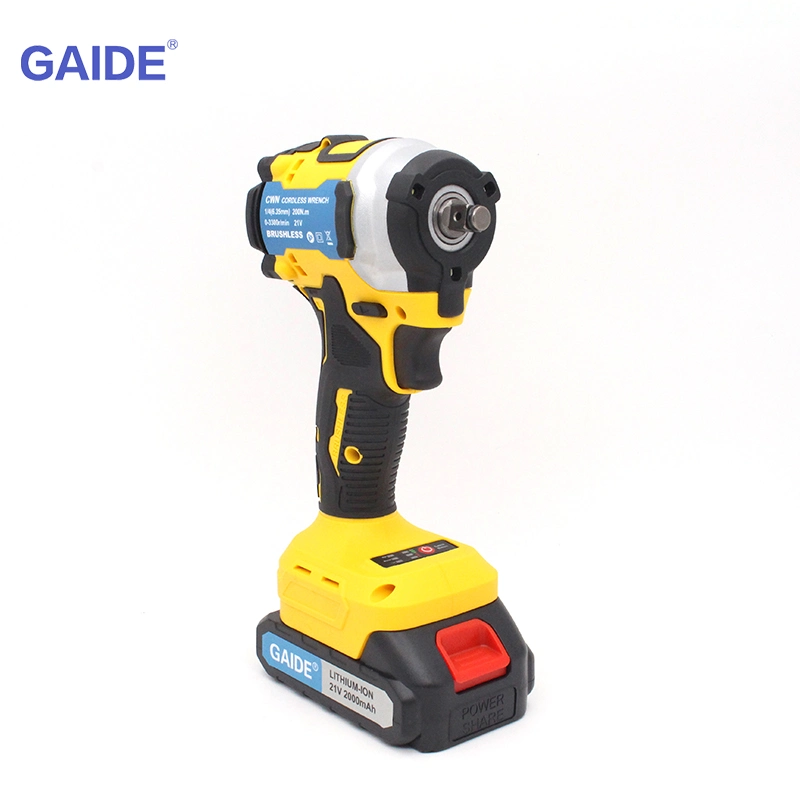 Fabricante Gaide chave de fenda sem fio Star Power Tool com carregador de mesa E 2.0 bateria