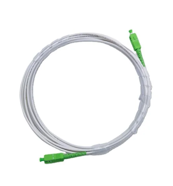 50m Outdoor Drop Cable Sc Upc Simplex Singlemode Patch Cord FTTH Fiber Optic