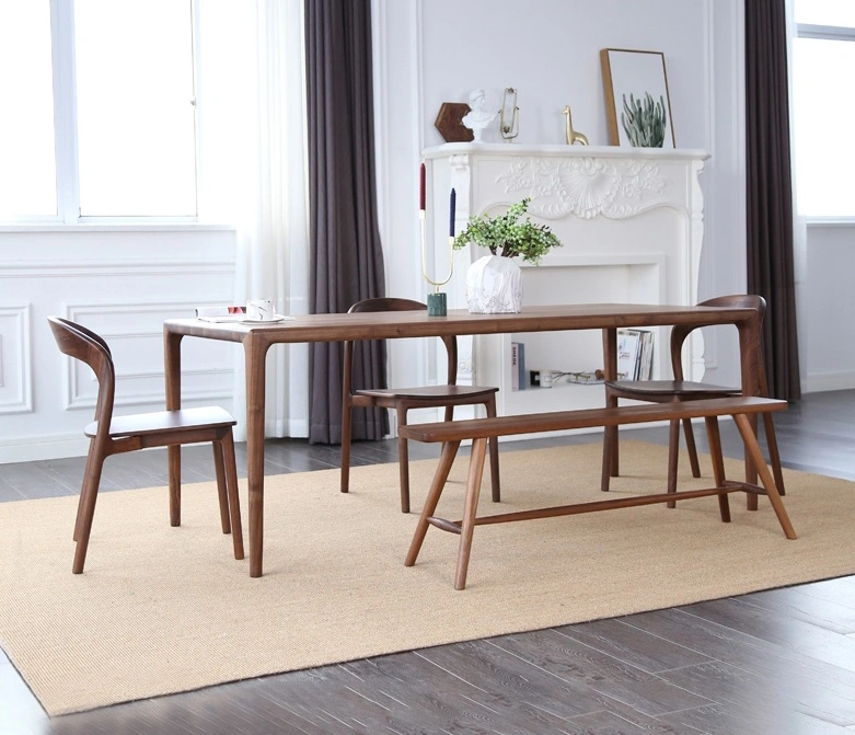 New Arrivial Solid Wood Home Furniture Nordic Dining Table