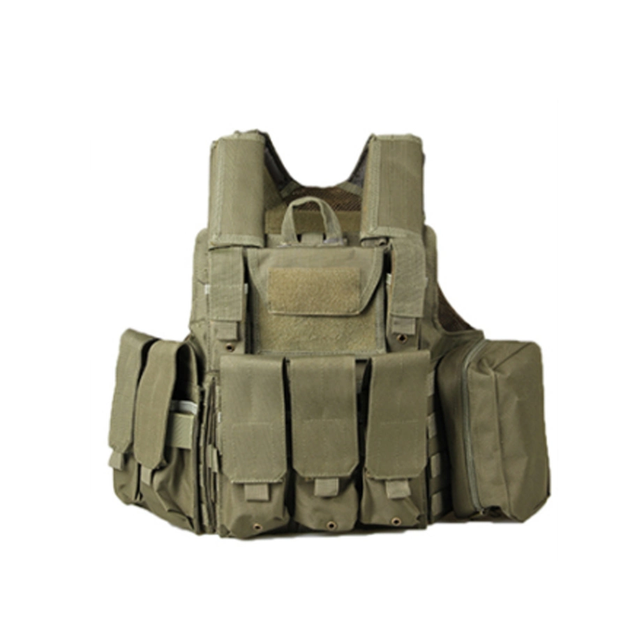 Gilet tactique militaire à ouverture rapide personnalisé avec pochettes Bullet