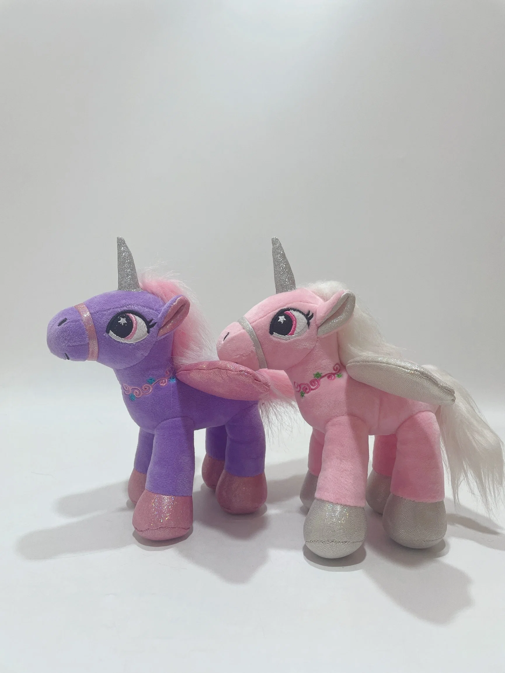 2022 Hot Selling Stuffed Plush Colorful Plush Unicorn Toy & Travelling&Shopping for Kids