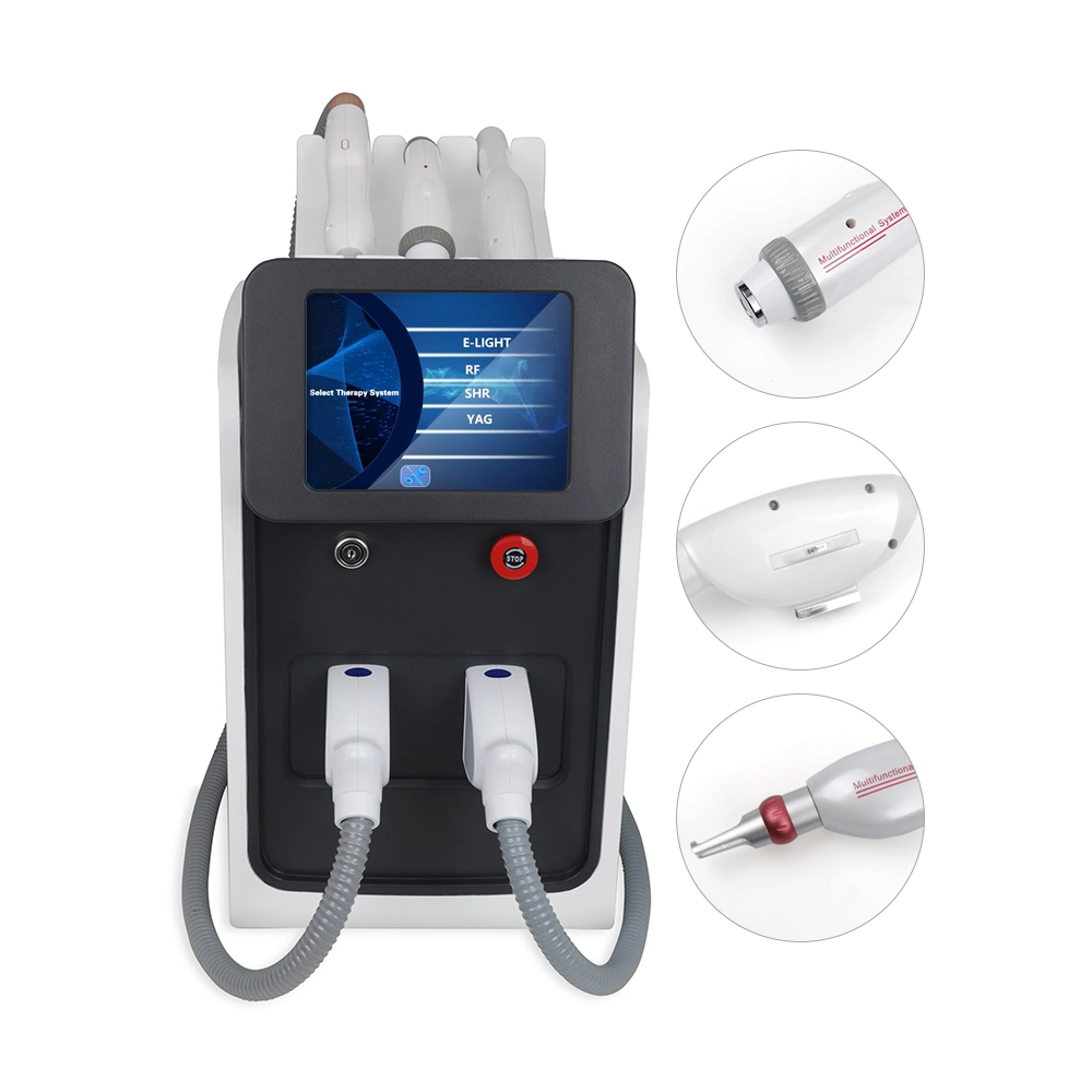 Beauty Equipment Qswitch YAG Laser Tattoo Removal and Hair Removal