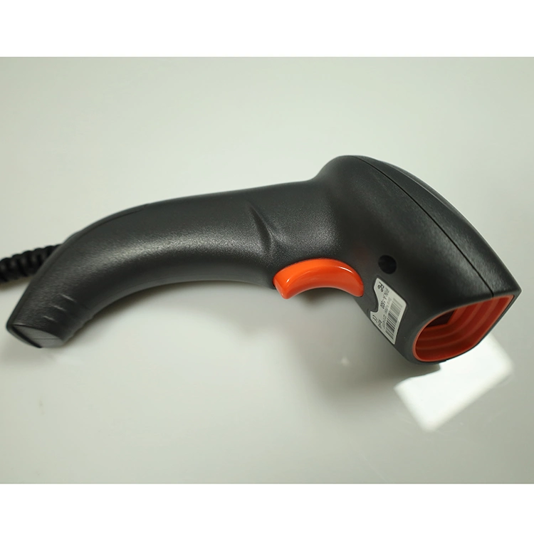 Wired Laser Gun Barcode Reader USB 1d Barcode Scanner High quality/High cost performance 