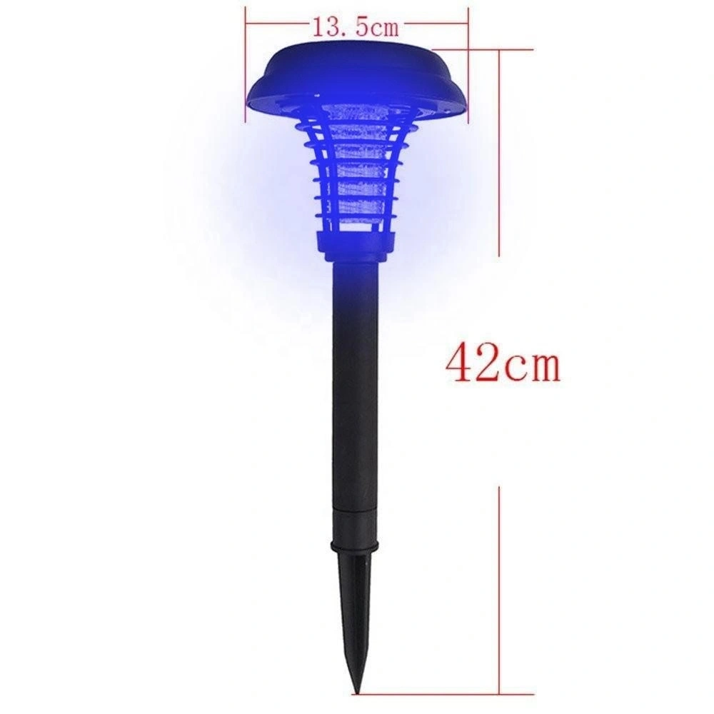 Outdoor Mosquito Killer Solar Stake Light 2 LED Garden Solar Ground Floor Light